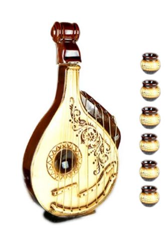 Штоф Бандура з чарками