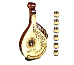 Штоф Бандура з чарками