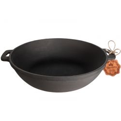 Лита чавунна сковорода 26*6 см