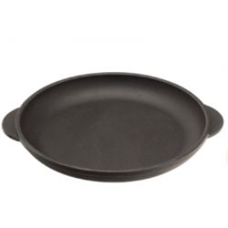 Лита чавунна сковорода 18*2,5
