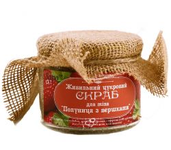 Скраб для тіла Полуниця