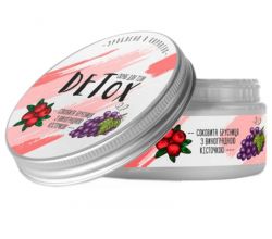 Скраб для тіла DETOX соковита брусниця