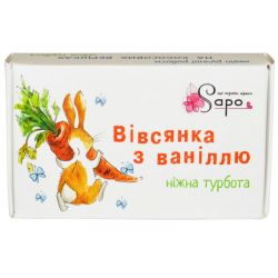 Мыло на кокосовых сливках Овсянка с ванилью