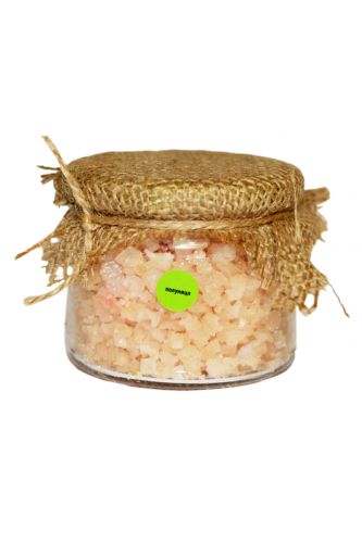 Морська сіль в скляній банці Полуниця 300 г