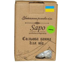 Морська сіль для ніг Полуниця в крафтовій упаковці 250 г