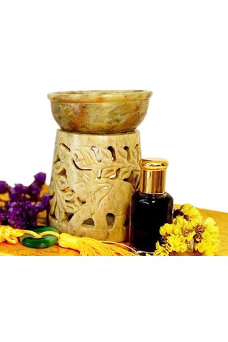 Аромалампи кам'яна зі слоном 