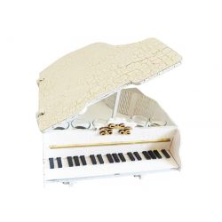 Дерев'яний міні-бар Рояль світлий (з чарками)