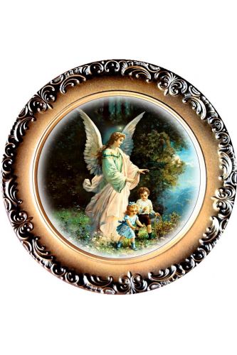 Тарілка підвісна Ангел охоронець  22 см