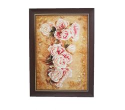 Картина з бурштину Квіти