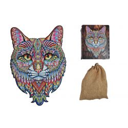 Дерев'яний пазл Кіт 450 * 310 мм