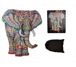 Дерев'яний пазл Слон 381 * 323 мм