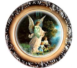 Тарілка підвісна Ангел охоронець  22 см