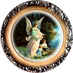 Тарілка підвісна Ангел охоронець  22 см