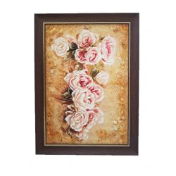 Картина з бурштину Квіти