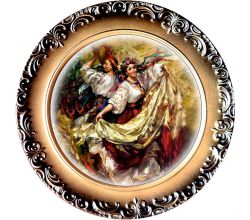 Тарілка підвісна Дівчата в танці  22 см