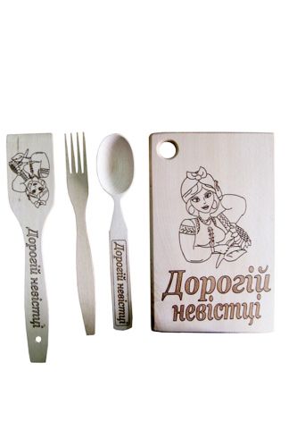 Дошка нарізна Дорогій невістці
