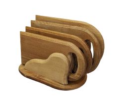 Набір 4 дошки на підставці