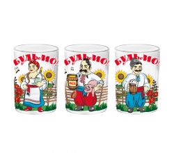 Набір чарок Будьмо 3 шт (50 мл) 1465144891