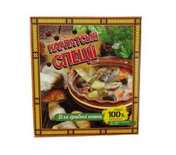Carpathian spices vyshyvanka For mushroom soup