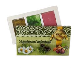 Набір мила 3в1 Карпатський миловар / Українські традиції №4