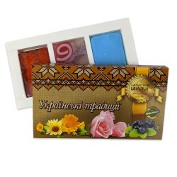 Набір мила 3в1 Карпатський миловар / Українські традиції №5