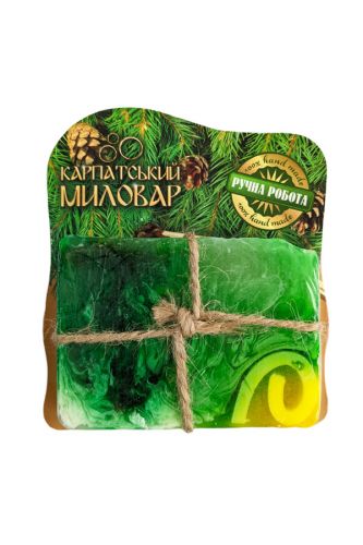 Handmade soap Carpathian soap-maker Spruce 100g