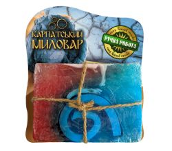 Мыло ручной работы Карпатский мыловар Голубая глина 100г