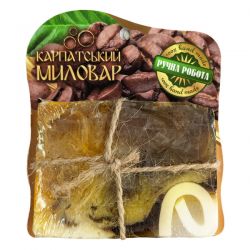 Мило ручної роботи Карпатський миловар Кавовий скраб 100г