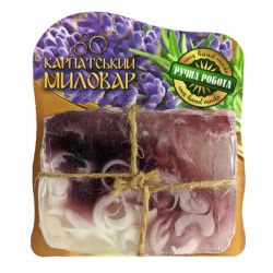 Мило ручної роботи Карпатський миловар Лаванда 100г