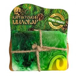 Мило ручної роботи Карпатський миловар Смерекове 100г 31850