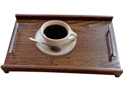 Дерев'яний столик для сніданку 50х27см 118574-40