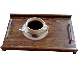 Дерев'яний столик для сніданку 50х27см 118574-40