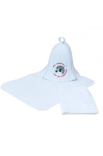 Набір для сауни Хто париться, той не стариться