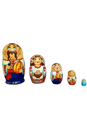 Матрьошка Козак і україночка 5  matr101011