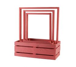 Набір корзинок для подарунку (рожеві) 003372