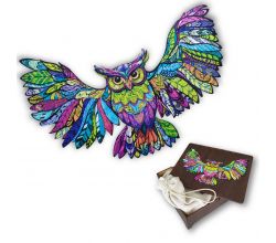 Дерев'яний пазл Мудра сова 490 * 250 мм
