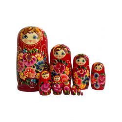 Матрьошка гуашева 10 matr101012