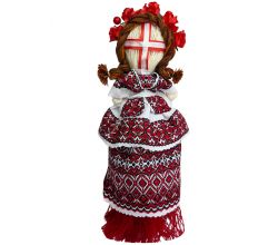 Лялька-мотанка велика Українка (без підставки) 28 см