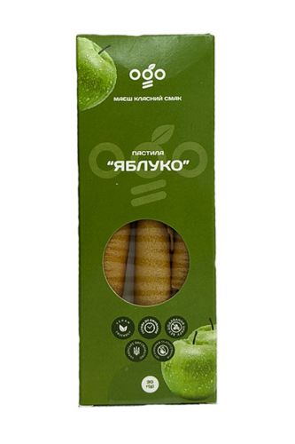 Натуральна яблунева пастила в міні-боксі 30г 