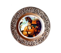 Тарілка підвісна Козак Мамай 22 см 200035