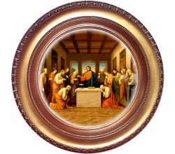 Тарілка підвісна Тайна вечеря 22 см 200032