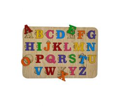 Дерев'яна іграшка Англійська абетка