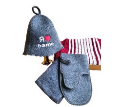 Набір для сауни Я люблю лазню