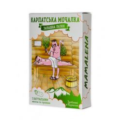Джутова мочалка з милом і травами Запашна лазня 150 г 30-063