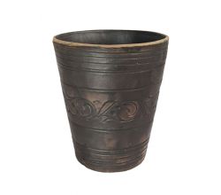 Стакан ручної роботи із глини