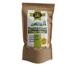 Кукурудзяні пластівці з бджолиним пилком та горіхами