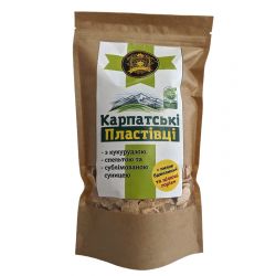 Кукурудзяні пластівці з бджолиним пилком та горіхами