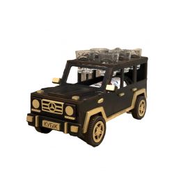 Wooden bar for a feast Block