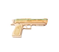 Дитячий 3D-конструктор із дерева Пістолет