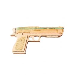 Dziecięcy konstruktor 3D z drewna Pistolet 
